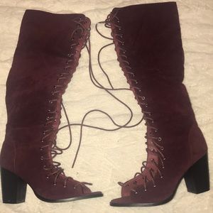 👠Lace Up Boots👠